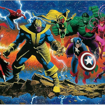 Buffalo Games - Silver Select - Marvel - Thanos Legacy #1-2000 Piece Jigsaw Puzzle for Adults -Challenging Puzzle Perfect for Game Nights - Finished Size is 38.50 x 26.50