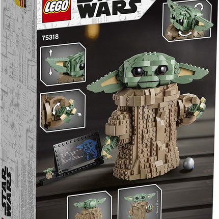 LEGO Star Wars: The Mandalorian The Child 75318 Building Kit; Collectible Buildable Toy Model for Ages 10+, New 2020 (1,073 Pieces)