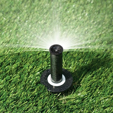 Rain Bird 1803DSH Professional Dual Spray Pop-Up Sprinkler, 180° Half Circle Pattern, 8' - 15' Spray Distance, 3" Pop-up Height