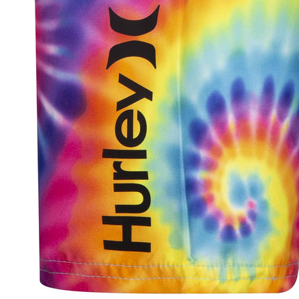 Traje de baño de 2 piezas Hurley para niños, verde/teñido anudado, 4