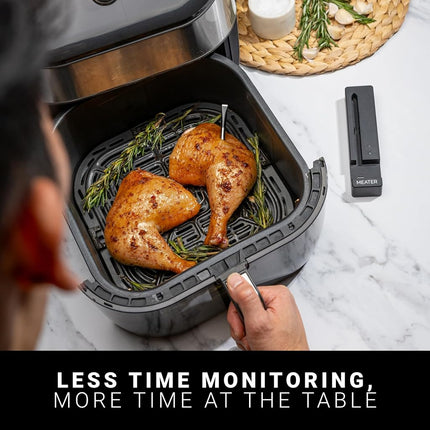 MEATER SE: Smart Bluetooth Wireless Meat Thermometer Digital | 50+ Master Class Recipes in Free App | Internal & Ambient Temp | Ideal for Oven, Grill, Kitchen, BBQ, Smoker, Air Fryer, Sous Vide