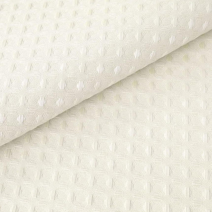 River Dream No Hooks Required Waffle Weave Shower Curtain with Snap in Liner - 71W x 74H,Hotel Grade,Spa Like Bath Curtain,Cream