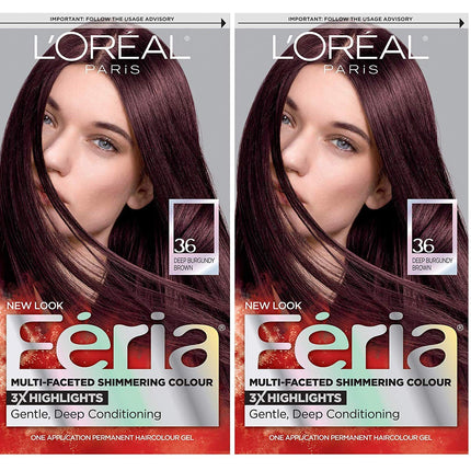 L'Oreal Paris Feria Permanent Hair Color, Chocolat