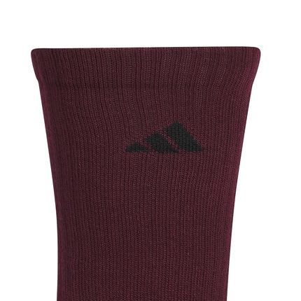 adidas Men's Select Basketball Socks, Maroon/Cool Light Heather/Dark Blue, L