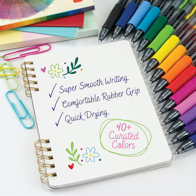 Pilot G2 Premium Gel Pens, Gel Roller Pens, Fine Point 0.7 mm Assorted Colors 20