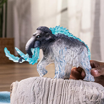 Schleich Eldrador - Frost Mammoth Toy Figurine - Kids Ages 7+ | 70829