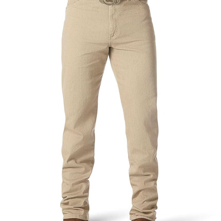 Wrangler Men's 13mwz Cowboy Cut Original Fit Jean, Tan, 40W x 30L