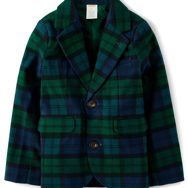 Gymboree boys And Toddler Dressy Vests and Blazers, Noble Forest, 2T