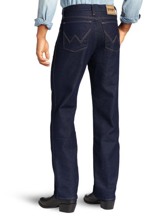 Wrangler Men's Riggs Workwear Five Pocket Jeans, Denim, 48W x 32L