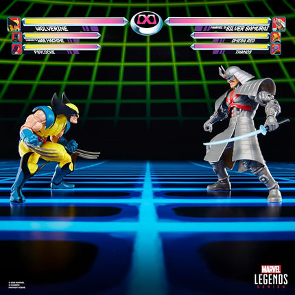 Marvel Legends Series Gamerverse Wolverine vs Marvel's Silver Samurai Action Figure Collectibles