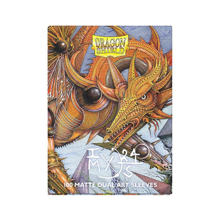 Dragon Shield | Matte Dual Art Sleeves | The Millerax | 100 CT - Smooth & Tough Premium TCG Sleeves | Compatible with Pokemon, Flesh & Blood, One Piece & Magic The Gathering