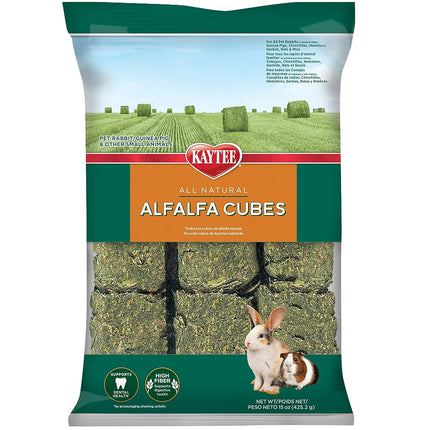 Kaytee Alfalfa Cubes, 15-oz bag