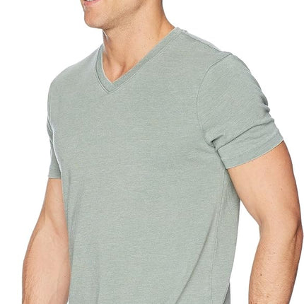 Lucky Brand Men's Venice Burnout V-Neck Tee Shirt T, Laurel Wreath, XXL