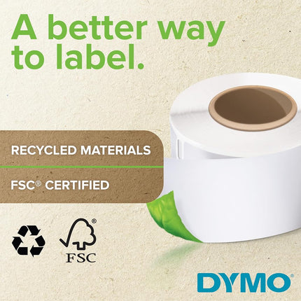 DYMO Authentic LabelWriter Extra Large Shipping Labels | 104 mm x 159 mm | Self Adhesive | Roll of 220 Easy-Peel Labels | for LabelWriter 4XL/5XL Label Makers