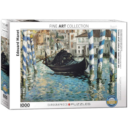 EuroGraphics The Grand Canal of Venice (Blue Venice) by Edouard Manet 1000-Piece Puzzle