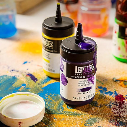 Liquitex Proffessional Professional Acrylic Gouache Set 6 x 59 ml Primary Colours, 59 ml (Pack of 6)