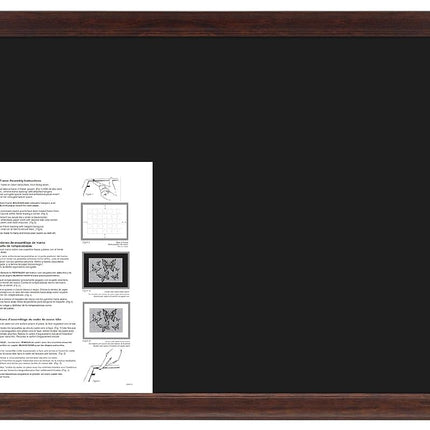 MCS Frame for Puzzles, Walnut, 18 x 24 in or Smaller