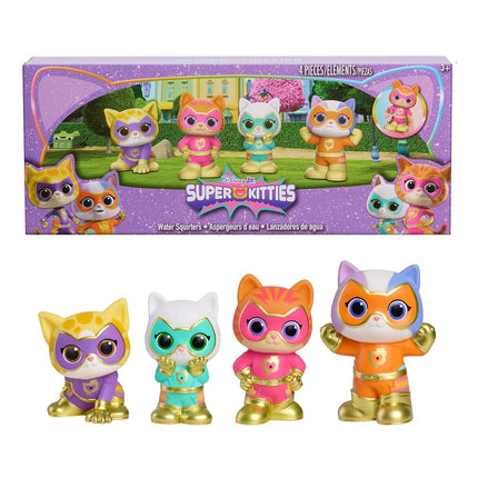SuperKitties Water Squirters 4 Pack, Kids Toys for Ages 3 Up by Just Play