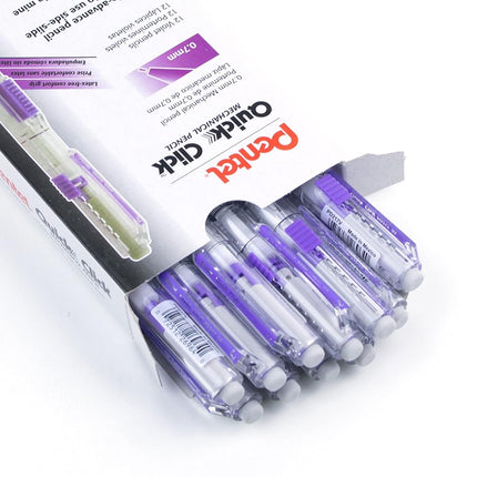 Pentel QUICK CLICK Mechanical Pencil (0.7mm), Violet Barrel - PD217V
