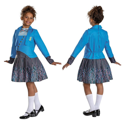 Wicked Shiz University Fancy Dress For Girls, 5-6 