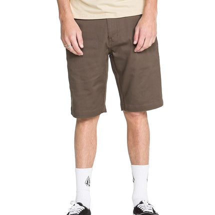 Volcom Men's Vmonty Stretch Short, Mushroom, 33