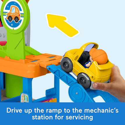 Fisher-Price Little People Fillin’ Fun Service Station Playset