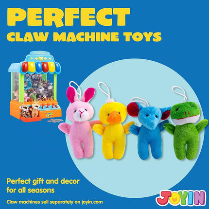 JOYIN 24 Pcs Mini Animal Plush Toys, 3” Stuffed Animal Bulk for Kids Birthday Party Favors, Presents, Pinata Fillers, Goodie Bag Fillers, School Prizes, Valentine's Day Party Supplies
