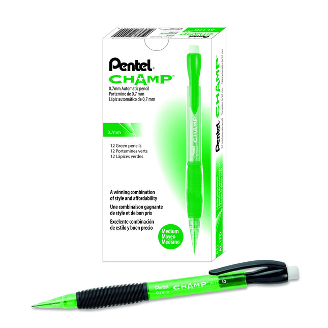 Pentel CHAMP Mechanical Pencil (0.7mm) Mechanical 