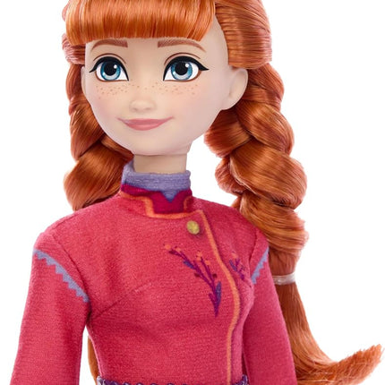 Mattel Disney Frozen Anna Fashion Doll & Wolf Cub Figure