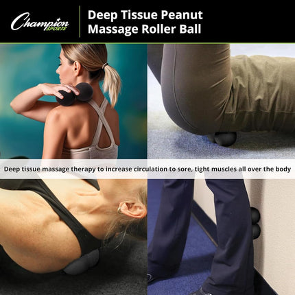Champion Sports DLMB Peanut Massage Balls