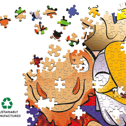 FIFA - Mascots - 300 Large Piece Jigsaw Puzzle from Buffalo Games - Colorful Puzzles for Adults – Precision-Cut Pieces, Beautiful Artwork, and Hours of Fun