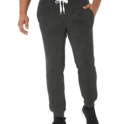 Southpole Men's 1570 Basic Active Fleece Jogger Sweatpants, New Heather Charcoal, 3X-Large