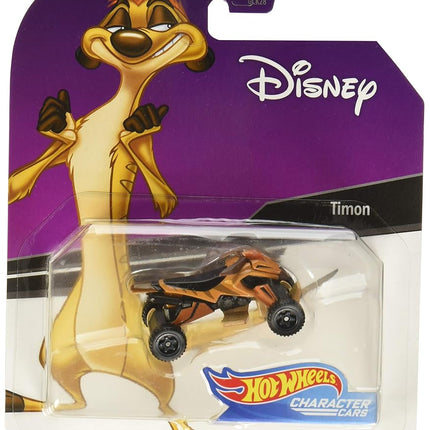 Hot Wheels Character Cars Timon Disney 1:64 Scale GGX73