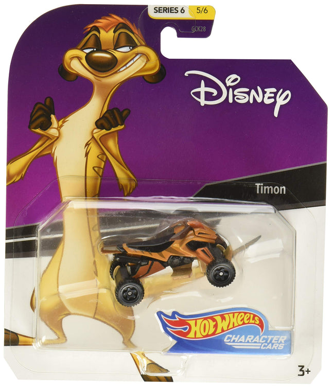 Hot Wheels Character Cars Timon Disney 1:64 Scale 