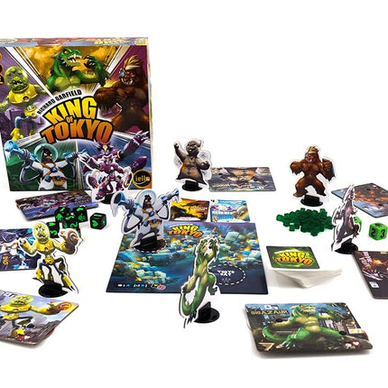 IELLO | King of Tokyo Game (2016 Edition) | Board Game | Ages 8+ | 2-6 Players | 30 Minutes Playing Time