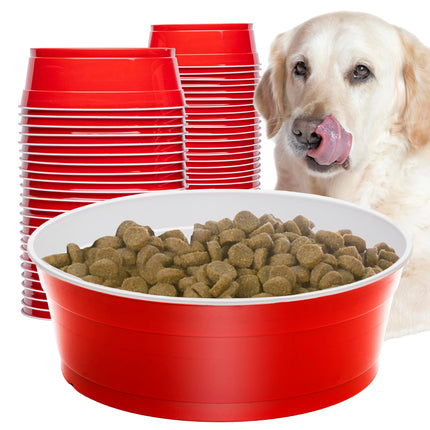 GoSports Party Dog Disposable Red Cup Style Pet Fo