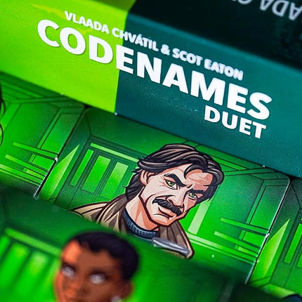 Czech Games | Codenames Duet (2025 Refresh) | Cooperative Word Game | 2+ Players, Ages 11+