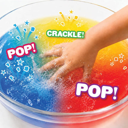 ZIMPLI - Crackle Baff Colours, 3 Bath Pack, Magically makes your water Crackle, Pop & Change Colour, Bath Toy, Pocket Money Stocking Filler Gift, UK Made
