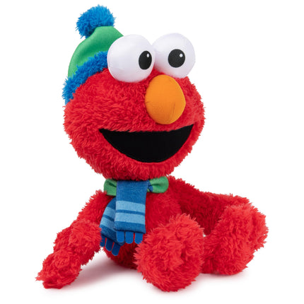 GUND Plaza Sésamo Oficial Elmo Cascanueces Muppet de Peluche, Juguete de Peluche Premium para Mayores de 1 año, Rojo, 33 cm