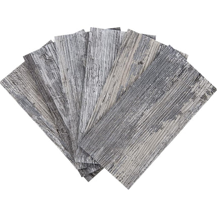 Art3d 102-Piece Peel and Stick Tiles Backsplash for Kitchen Bathroom, Stick on Subway Wall Tile Stickers - 15x7.5 CM, Distressed Silvery Moon