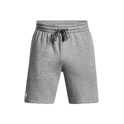 Under Armour Mens UA Rival Fleece Shorts Gray XS