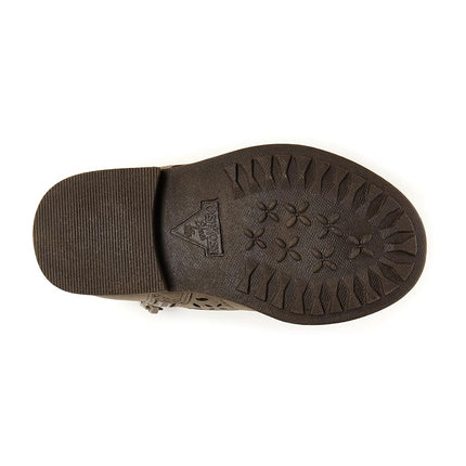 OshKosh B'Gosh Girl's Estell Ankle Boot, Taupe, 5 US Toddler