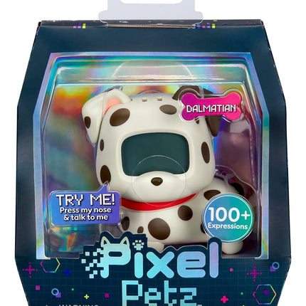 MGA Entertainment Pixel Petz - Dalmatian - Interactive Digital Pet Dog - Suitable for Children Ages 4+