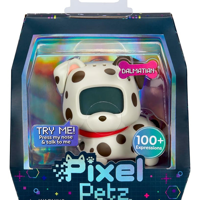 MGA Entertainment Pixel Petz - Dalmatian - Interactive Digital Pet Dog - Suitable for Children Ages 4+