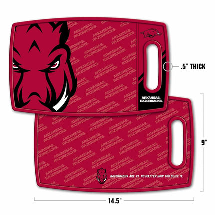 YouTheFan NCAA Arkansas Razorbacks Logo Series Cutting Board