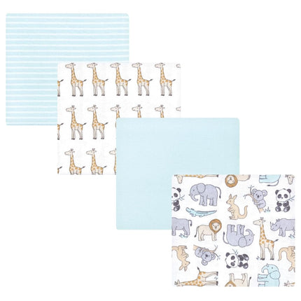 Hudson Baby Unisex Baby Cotton Flannel Receiving B