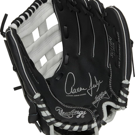 Rawlings | Sure Catch Series Youth Baseball Glove | A. Judge | 11' | RHT | Black