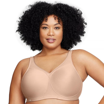 Glamorise MagicLift Seamless Sports Wirefree Bra 1006 (Women's & Women's Plus)