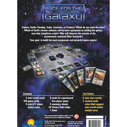 Rio Grande Games 301RGG Race for The Galaxy Card Game