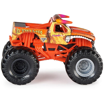 Monster Jam, Camions Monster Die-Cast Officiels Grave Digger Vs. El Toro Loco, Échelle 1:64, Jouets pour Enfants de 3 ans et plus